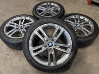 17 inch originele velgen + zomerbanden BMW 1 2 serie F40 F44 style 550 M 8053523 set 2