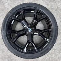 21 inch originele velgen + winterbanden BMW X5 X6 style 741 M 8071998&nbsp;8071999&nbsp;