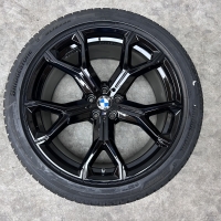 21 inch originele velgen + winterbanden BMW X5 X6 style 741 M 8071998&nbsp;8071999&nbsp;