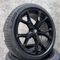 21 inch originele velgen + winterbanden BMW X5 X6 style 741 M 8071998&nbsp;8071999&nbsp;