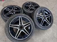 18 inch originele AMG velgen + winterbanden Mercedes C klasse W206 A2064011700 A2064011800 (2)
