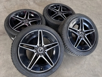 18 inch originele AMG velgen + winterbanden Mercedes C klasse W206 A2064011700 A2064011800 (3)