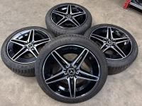 18 inch originele AMG velgen + winterbanden Mercedes C klasse W206 A2064011700 A2064011800 (4)