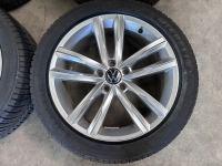 18 inch originele Dartford velgen + all season banden Volkswagen Passat 3G0601025H