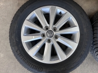 15 inch originele velgen + all season banden Volkswagen Polo 6F0301025G