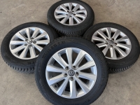15 inch originele velgen + all season banden Volkswagen Polo 6F0301025G