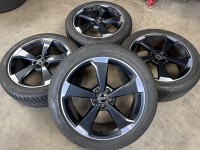 20 inch originele rotor velgen + winterbanden  Audi Q5 80A601025AQ