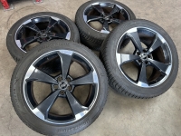 20 inch originele rotor velgen + winterbanden  Audi Q5 80A601025AQ