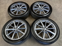 20 inch originele sport velgen + zomerbanden Audi Q5  SQ5 80A601025AP set 5