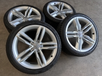 19 inch originele velgen + winterbanden Audi A5 S5 8W 8T0601025H