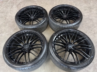 22 inch originele ABT velgen + zomerbanden Audi RS6 RS7