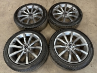 18 inch originele Montrey velgen + winterbanden Volkswagen Passat 3G0601025Q set 2