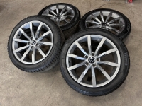 18 inch originele Montrey velgen + winterbanden Volkswagen Passat 3G0601025Q set 2