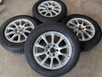 16  inch originele velgen + all season banden Mercedes Vito A2054012400 set 4