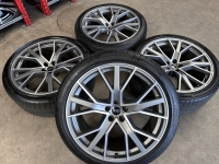 22 inch originele Gunner velgen + zomerbanden Audi Q7 SQ7 4M0601025CP