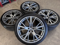 22 inch originele Gunner velgen + zomerbanden Audi Q7 SQ7 4M0601025CP
