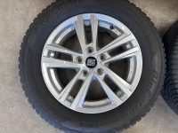 16 inch originele velgen + winterbanden Seat Ateca set 2