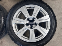 17 inch originele velgen + winterbanden Audi A4 / A6 / Q2  4F0601025CB
