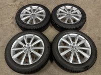 16 inch originele Merano velgen + winterbanden Volkswagen Polo 2G0601025AF set 2