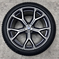 21 inch originele velgen + winterbanden BMW X5 X6 style 741 M 8071998&nbsp;8071999