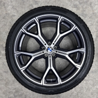 21 inch originele velgen + winterbanden BMW X5 X6 style 741 M 8071998&nbsp;8071999