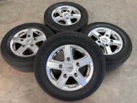 15 inch FOX velgen + zomerbanden Ford Transit Custom