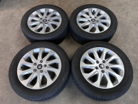 16 inch originele velgen + winterbanden Seat Leon 5F0601025A
