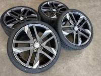 19 inch originele CARBONE velgen + zomerbanden Peugeot 308 GTI SL3783 98120488XS