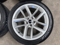 18 inch originele velgen + all season banden Audi A5 S5 S line 8W0601025FL set 2