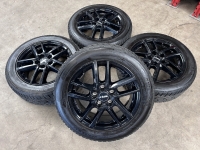 16 inch Rial velgen + winterbanden VW Golf - Caddy / Audi A3 zwart