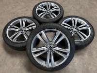 17 inch originele Sebring velgen + zomerbanden Volkswagen Polo 2GM601025G set 2