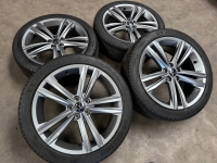 17 inch originele Sebring velgen + zomerbanden Volkswagen Polo 2GM601025G set 2
