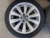 16 inch originele velgen + zomerbanden Volkswagen Polo 6R0601025