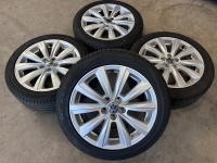 16 inch originele velgen + zomerbanden Volkswagen Polo 6R0601025