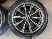 20 inch originele velgen + zomerbanden BMW X5 G05 style 740 M 8071996 / 8071997 set 2