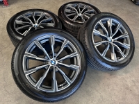 20 inch originele velgen + zomerbanden BMW X5 G05 style 740 M 8071996 / 8071997 set 2