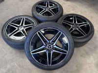 18 inch originele AMG velgen + zomerbanden Mercedes C klasse W206 A2064011700 A2064011800 (3)