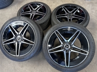 18 inch originele AMG velgen + zomerbanden Mercedes C klasse W206 A2064011700 A2064011800 (3)