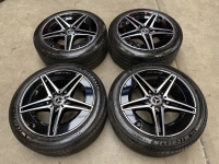 18 inch originele AMG velgen + zomerbanden Mercedes C klasse W206 A2064011700 A2064011800 (1)