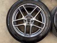 19 inch originele AMG velgen + winterbanden Mercedes GLC A2534011800 set 3