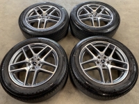 19 inch originele AMG velgen + winterbanden Mercedes GLC A2534011800 set 3