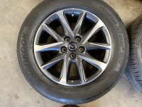 17 inch originele velgen + zomerbanden Mazda CX-5 9965777080