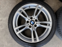 18 inch originele velgen + zomerbanden BMW 3 4 serie  style 400 M 7845881 set 2