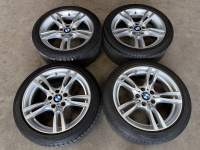 18 inch originele velgen + zomerbanden BMW 3 4 serie  style 400 M 7845881 set 2