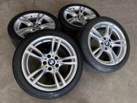 18 inch originele velgen + zomerbanden BMW 3 4 serie  style 400 M 7845881 set 2