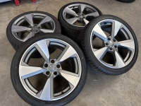 19 inch originele velgen + zomerbanden Audi A5 S line 8W0601025CB
