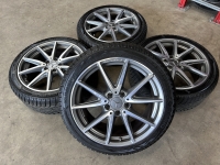 18 inch originele AMG velgen + winterbanden Mercedes A B klasse CLA A1764010800