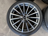 19 inch originele velgen + zomerbanden Audi A5 S line 8W0601025AN