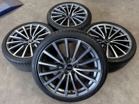 19 inch originele velgen + zomerbanden Audi A5 S line 8W0601025AN