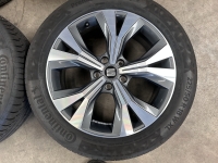18 inch originele velgen + zomerbanden Seat Ateca 575601025E